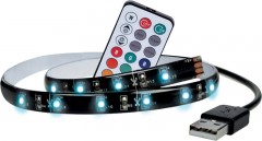 Solight LED RGB psik pre TV, 2 x 50cm, USB, vypna, diakov ovlda
